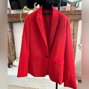 RAG & BONE red blazer